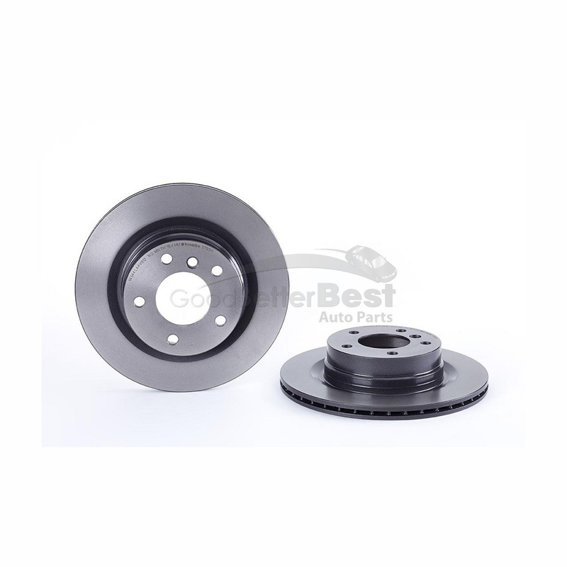 One New Brembo Disc Brake Rotor Rear 09979311 for BMW