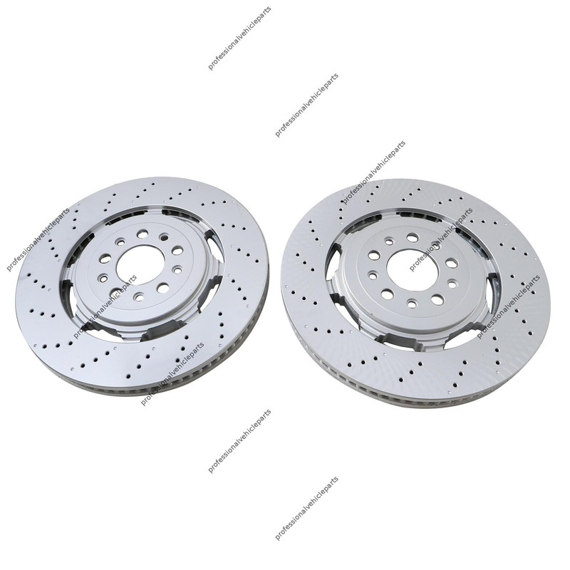 Front Brake Rotors LH & RH Fits Alfa Romeo Giulia Stelvio Quadrifoglio 17-21 gallery