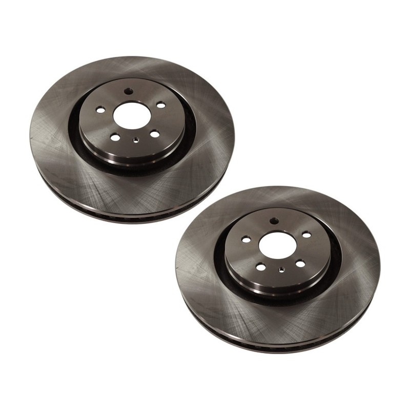 For Ford Edge 2015-2022 Brake Disc | Front | 2-Wheel Set | Natural Plain Surface