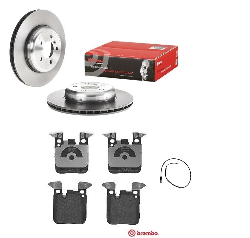 FOR BMW 4 SERIES 420D 2.0 M SPORT GRAN COUPE F36 REAR BREMBO BRAKE DISCS & PADS