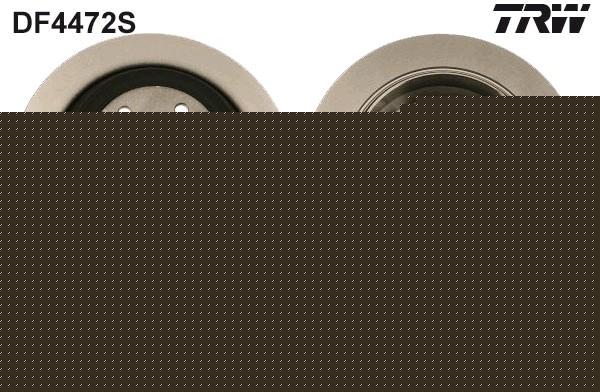 TRW DF4472S Brake Disc for Mercedes Benz