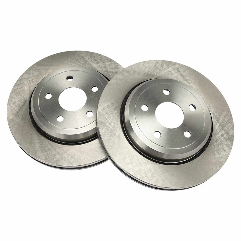 2-Wheel Set Brake Discs Rear for Dodge Durango Jeep Grand Cherokee 2012-2021
