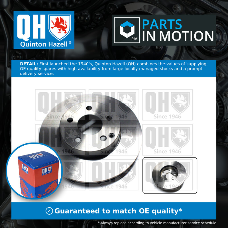 2x Brake Discs Pair Vented fits MERCEDES C250 1.8 Front 2009 on M271.860 295mm
