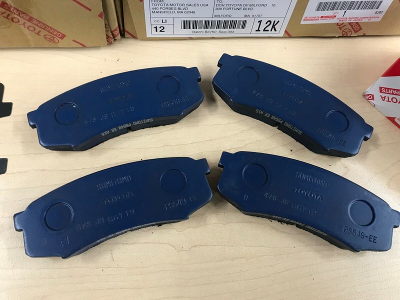2010-2022 LEXUS GX460 GENUINE OEM REAR BRAKE ROTORS, CALIPERS, PAD KIT, & SHIMS gallery