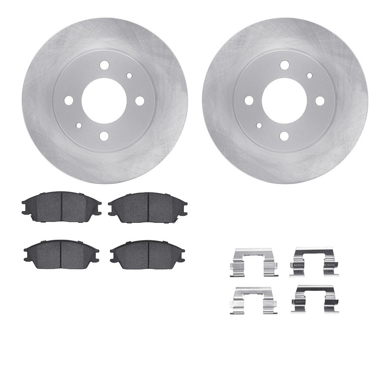 Dynamite Friction Disc Brake Kit for 2000-2002 Hyundai Accent 6512-03168