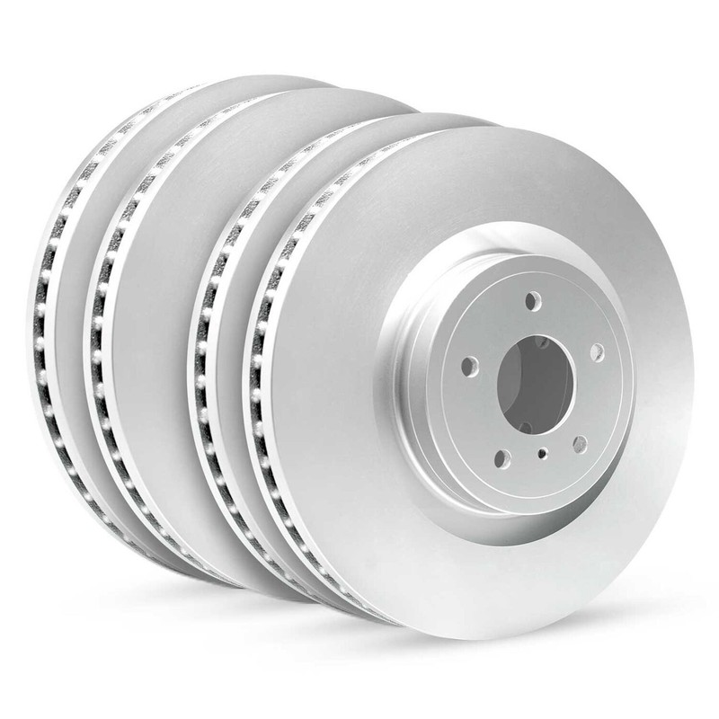 For BMW 330xi 2006 R1 Concepts WDPN2-31029 Front & Rear Brake Rotor Set