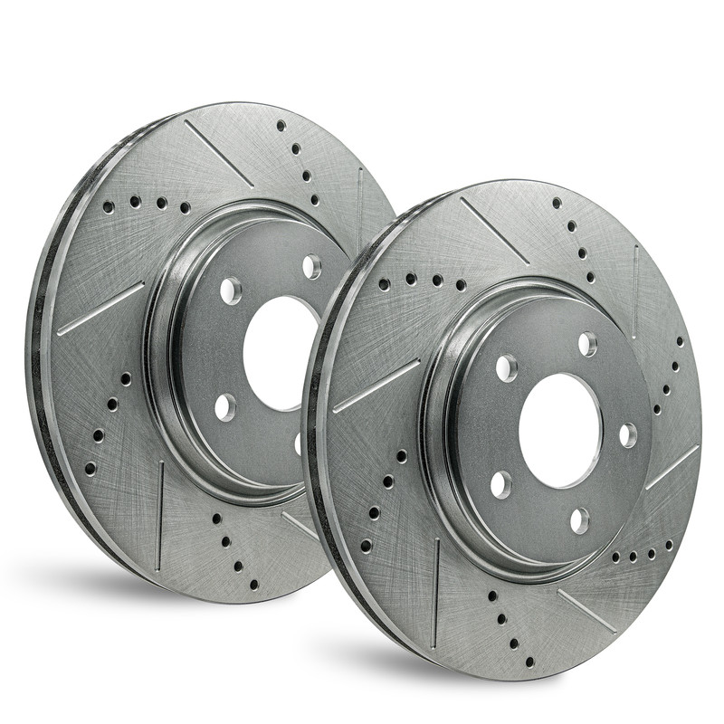 For Buick Regal 1997-2004 – Rear Drilled and Slotted Rotors