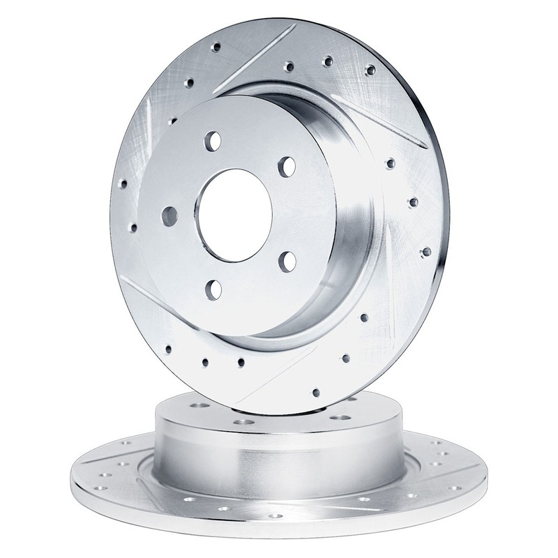 WGPN1-73048 R1 Concepts 2-Wheel Set Brake Discs Rear Sedan for Audi A4 Quattro gallery