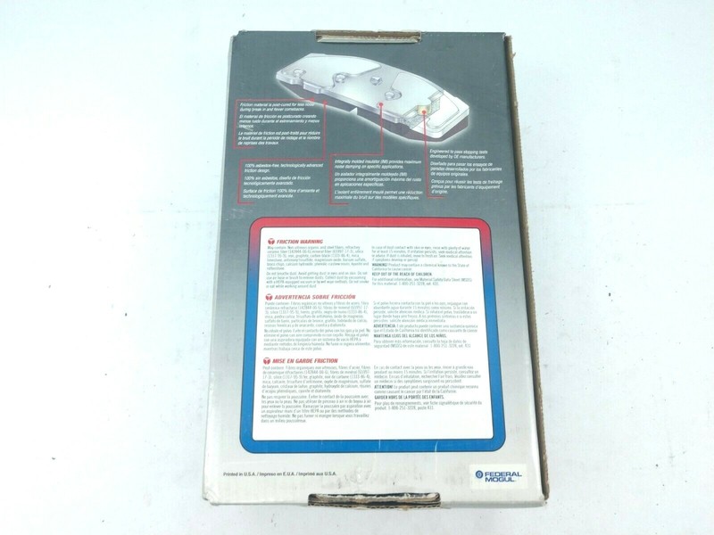 Disc Brake Pad Set-ThermoQuiet Disc Brake Pad Front Wagner MX385A gallery