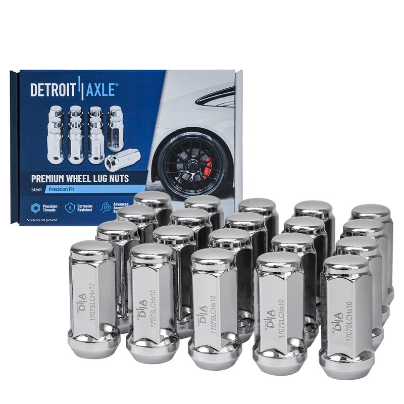 Front & Rear Drilled Brake Rotors Wheel Hubs + 20pc Lug Nuts for Chevy Malibu G6 gallery