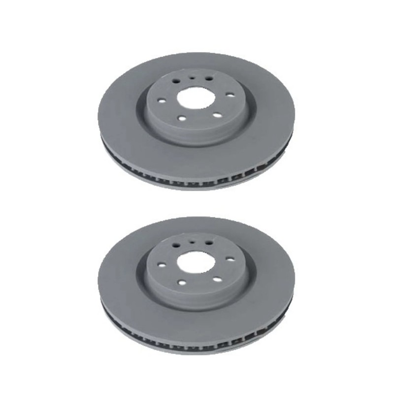 Pack of 2 Front Disc Brake Rotor OEM for Cadillac Saab Front ACDelco 177 1089