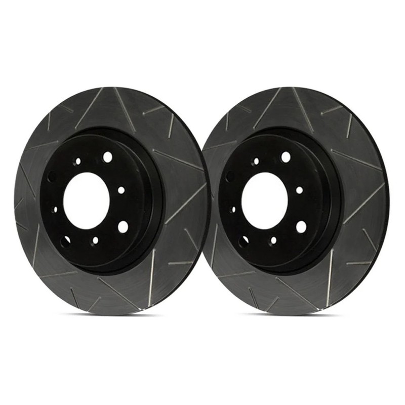 For BMW X5 07-18 SP Performance Peak Slotted 1-Piece Front Brake Rotors gallery