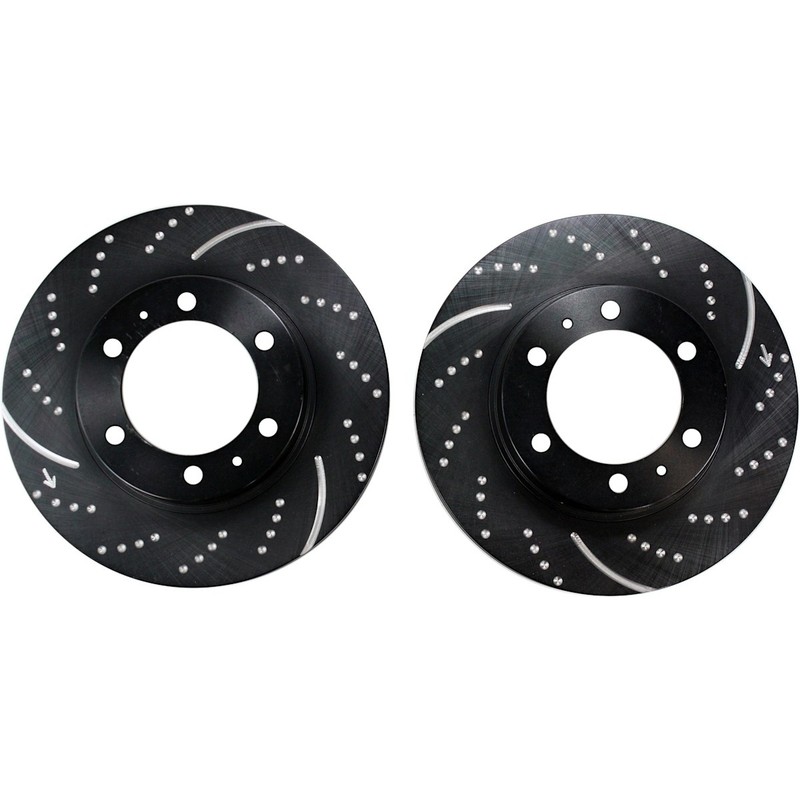GD7237 EBC Brake Discs 2-Wheel Set Front 4WD for 4 Runner Toyota Tacoma 4Runner gallery