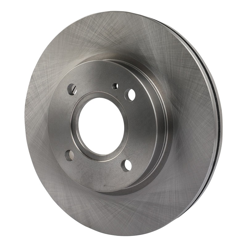 2X Front Brake Solid Vented Rotors Kit For 2011 2012 2013-2019 Ford Fiesta 54176 gallery