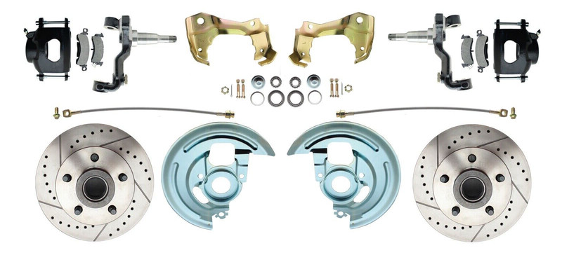 1964-1972 Chevelle GTO El Camino Nova Camaro 1967 68 69 Premium Disc Brake Kit gallery