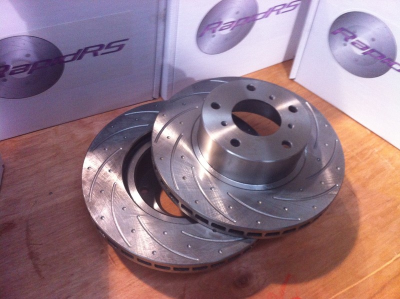 BMW X5 E70, F15, X6 F16 SLOTTED DISC BRAKE ROTORS PERFORMANCE 332mm FRONT PAIR