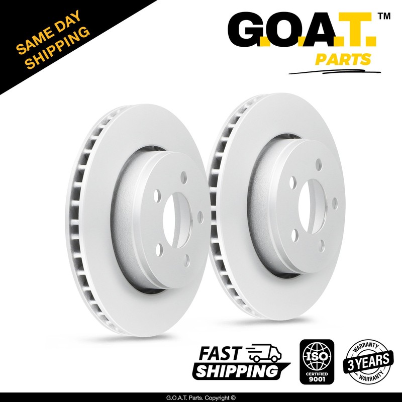 Front Brake Rotors Set for 07-12 Dodge Nitro 08-12 Jeep Liberty 11.89 inch