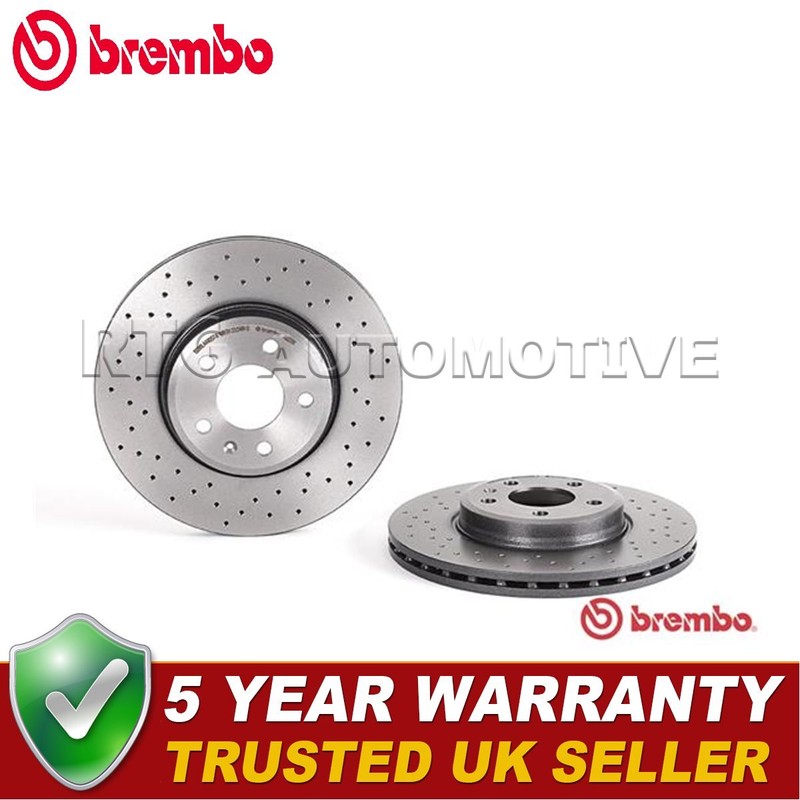 Brembo Front Brake Disc Fits Audi A4 2007- A5 2007- + Other Models #2