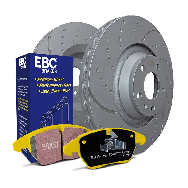 EBC Brakes S5KR1442 S5 Kits Yellowstuff And GD Rotors gallery