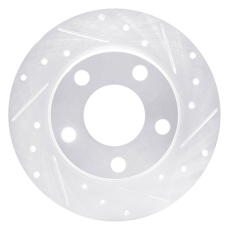 For Audi Allroad Quattro 01-05 Brake Rotor DFC Premium Drilled & Slotted Rear