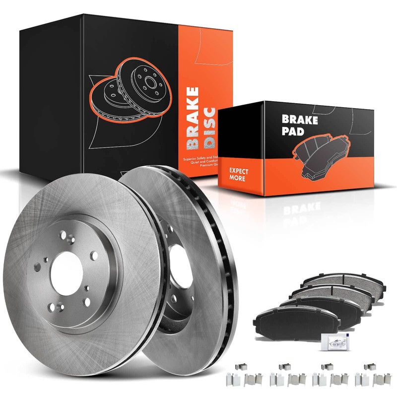 6xBrake Rotors & Ceramic Pads for Honda Odyssey 99-04 Acura MDX 01-02 3.5L Front