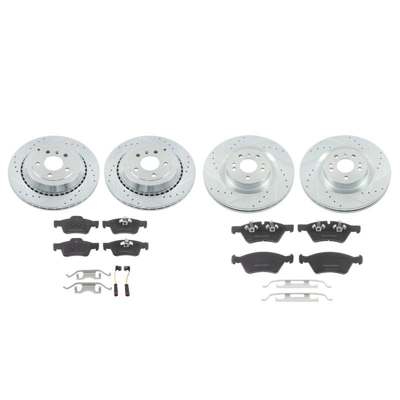 Labwork Front & Rear Disc Brake Rotors & Ceramic Pads for Mercedes-Benz ML450 gallery
