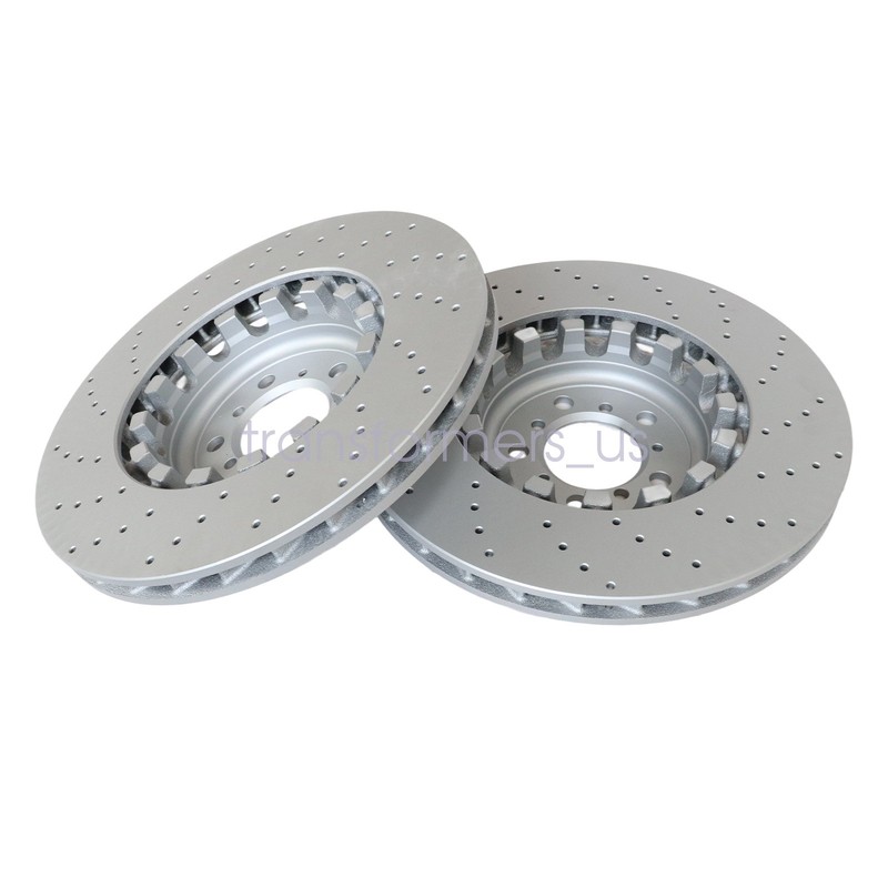 For BMW F80 F87 F82 Pair Set of 2 Front 380mm Brake Disc Rotors US gallery