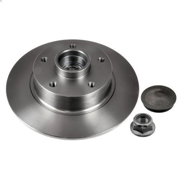 1X Brake disc FEBI 38306 RENAULT FLUENCE (L3_) 1.6 2012-2014