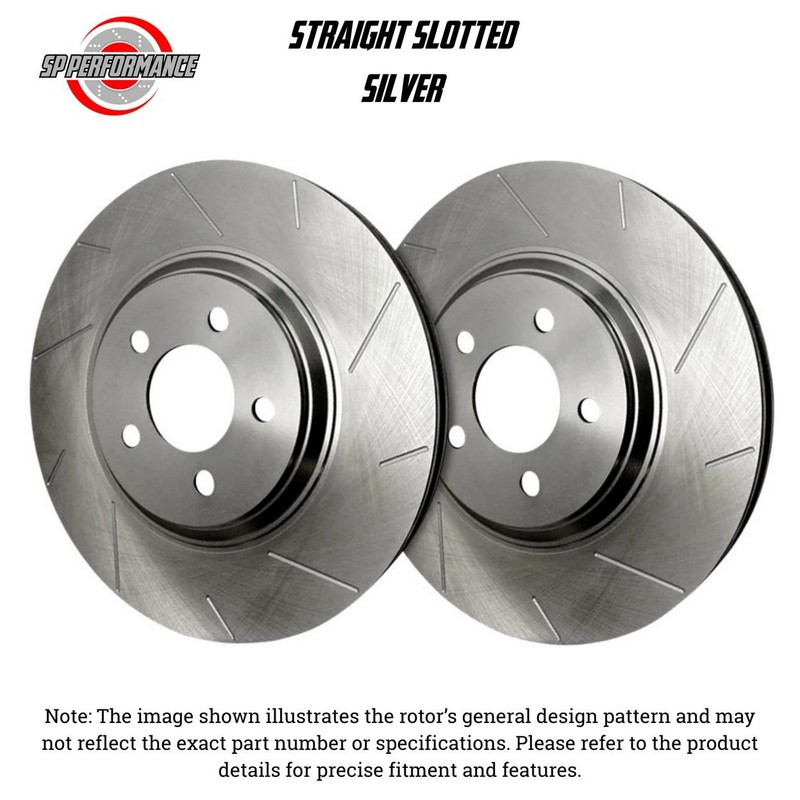 Front Disc Brake Rotor Set for 2017-2020 Ford F-550 Super Duty