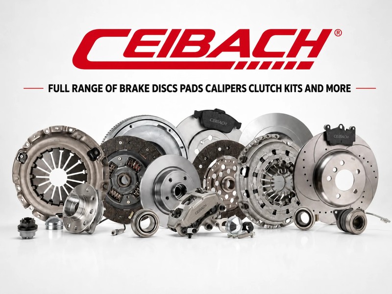 2x Ceibach Front Rear Brake Discs Pair 288mm Vented Fits Opel Saab Vauxhall 9-3 gallery