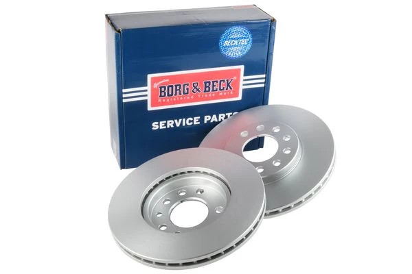 Borg & Beck BBD4074 Front Brake Discs Pair 280mm Vented Fits Chevrolet Opel H J gallery