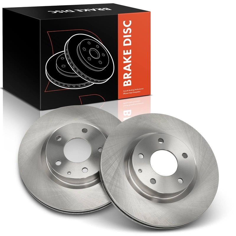 2Pcs Front Left & Right Disc Brake Rotors for Mazda 3 2014-2018 CX-3 2016-2022