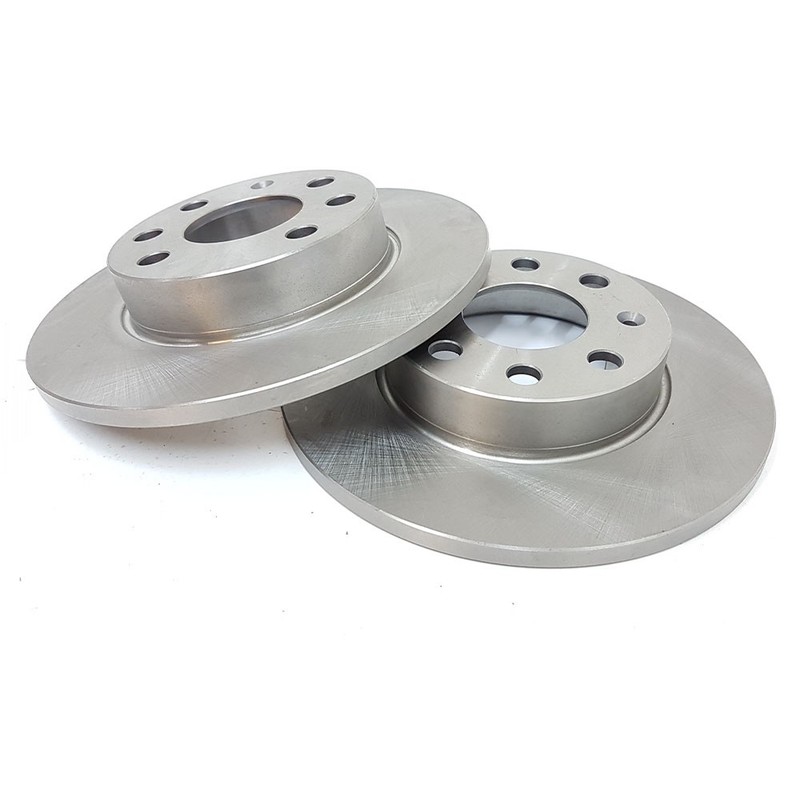 Vauxhall Corsa C Solid Rear Delphi Brake Disc Set 9195981 gallery