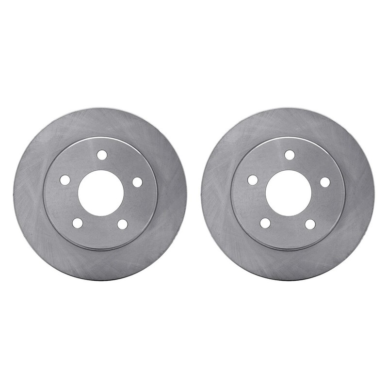 For Lincoln Continental 90-92 R1 Concepts WFPN1-54027 Plain Rear Brake Rotor Set
