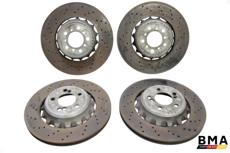 BMW M3 M4 F80 F82 F83 Front & Rear Brake Rotor Assembly Set (4) 2015 – 2020 OEM