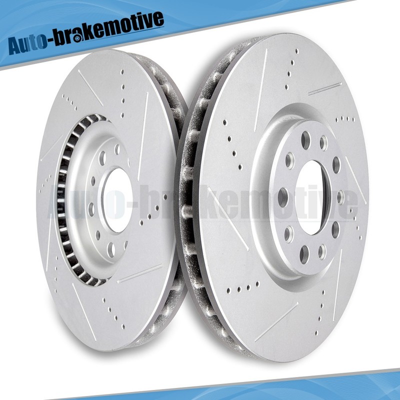 FRONT BRAKE ROTORS FOR 13-14 DODGE DART 15-16 CHRYSLER 200 JEEP RENEGADE