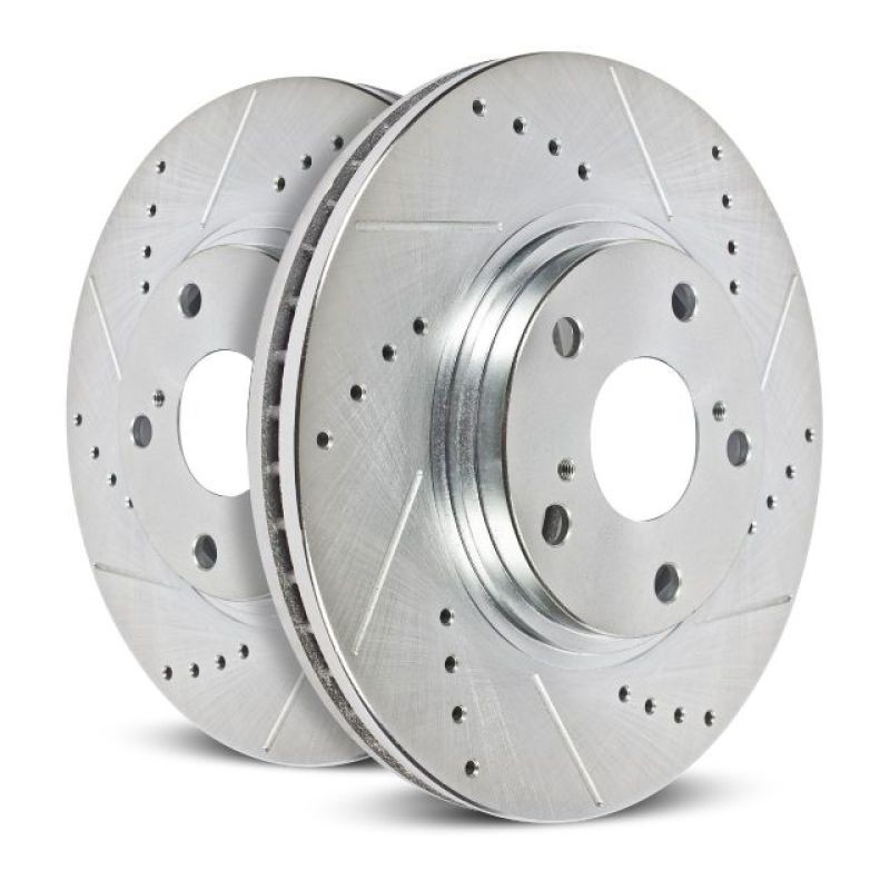 PowerStop AR8654XPR Evolution Drilled & Slotted Rotors for Chevrolet Avalanche & gallery