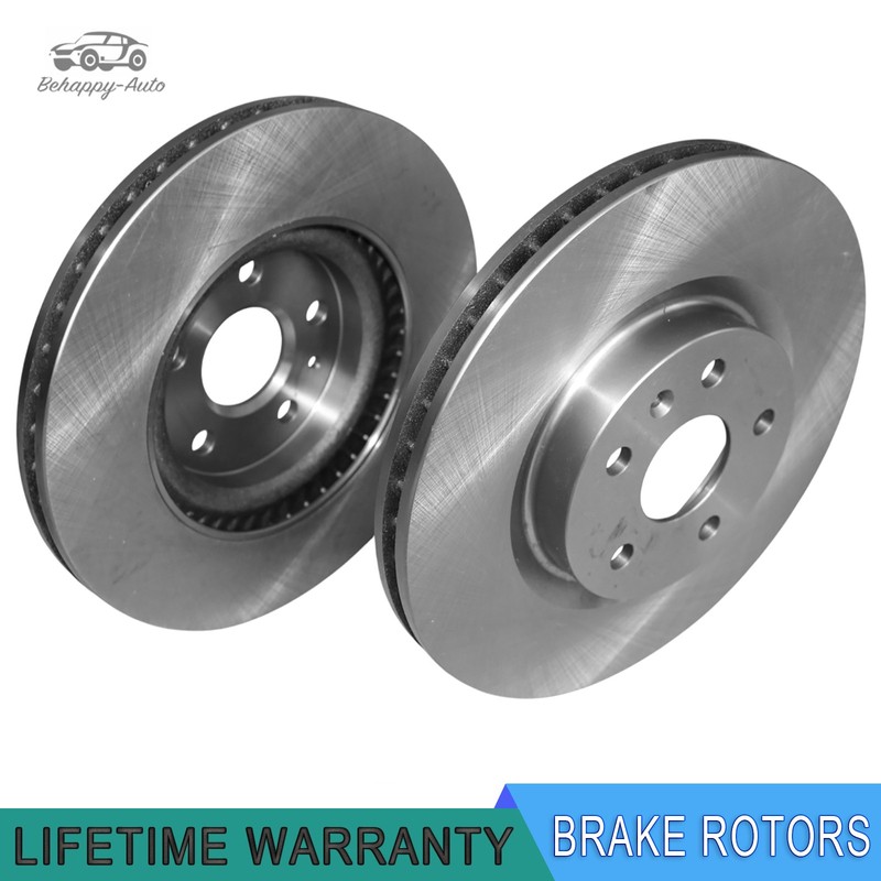 Front Disc Brake Rotors for Cadillac CTS XTS Chevrolet Caprice Buick Regal Pair