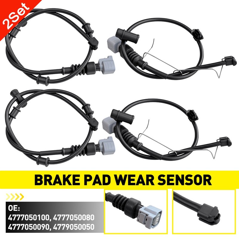 8PCS Fit Lexus LS460 2009-2017 LS600h 2010-2016 Front&Rear Brake Wear Indicator