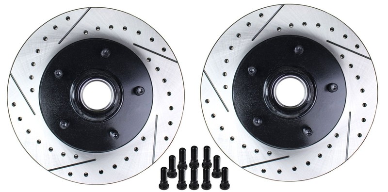 1982-87 Pontiac Grand Prix Drilled/Slotted Rotor Caliper Pad Bearings Seals gallery