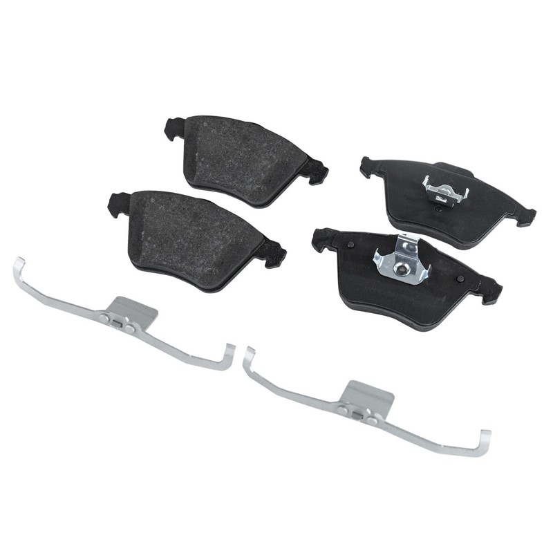 Disc Brake & Pad Kit For 2004-2011 Volvo S40 06-13 C70 Front Left Right Side gallery