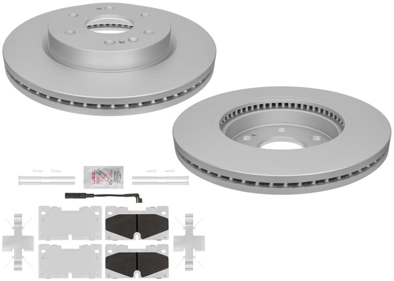 Front Coated Disc Brake Rotors Ceramic Pads Sensor For Chevrolet Tahoe 2021-25
