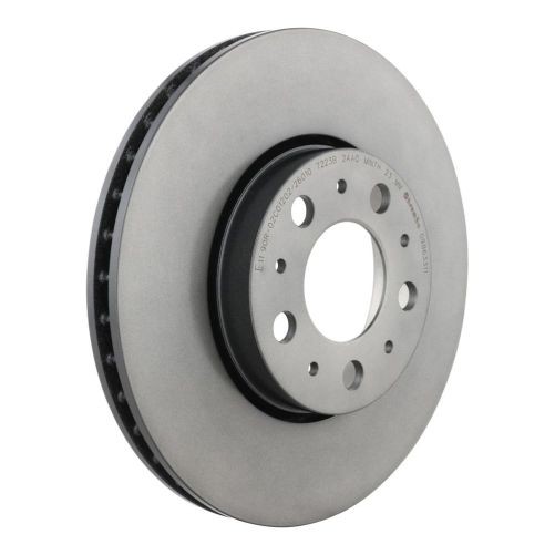 Brembo 09.8633.11 Disc Brake Rotor Front Gray Cast Iron For 2001-2009 Volvo S60