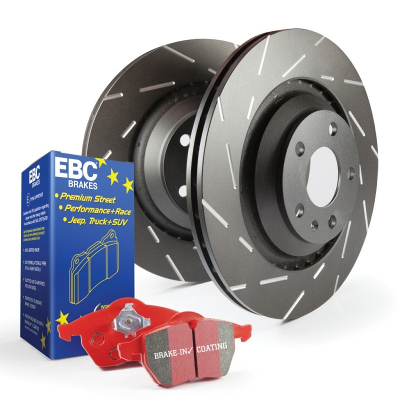 EBC For Porsche Macan 2017 2018 Front Brake Kit S4 Redstuff, Sold As Kit gallery