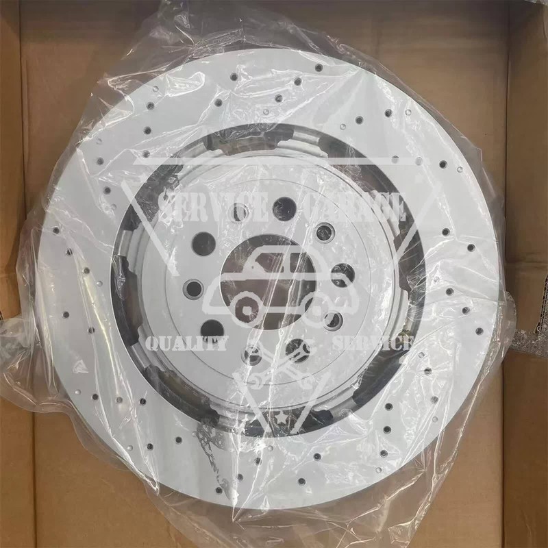 For Alfa Romeo Giulia Stelvio Quadrifoglio 2017-2021 Front Brake Rotors LH & RH gallery