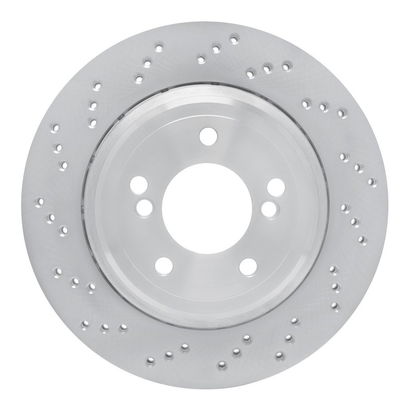 For BMW M3 2006 Brake Rotor Driver Side | Rear | Cast Iron 5 Lug Holes | Vented gallery