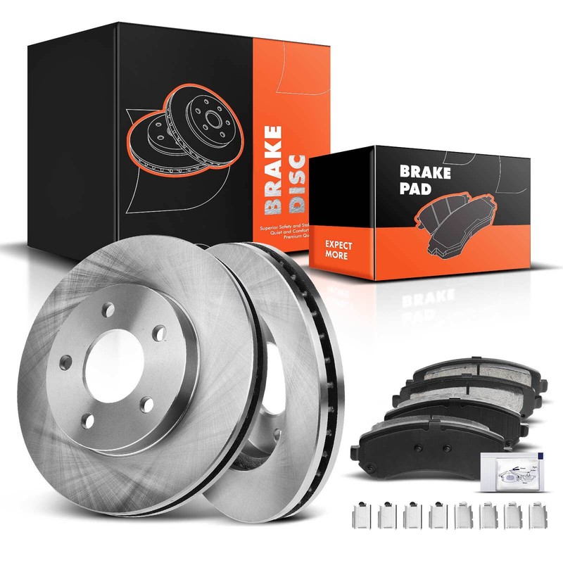 Disc Brake Rotors & Brake Pads for Buick Rendezvous 02-07 Pontiac Aztek Front
