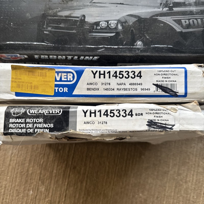 Carquest brake rotor YH145334