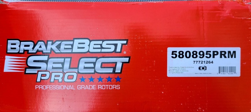 BrakeBest Select Pro Brake Rotor, 580895PRM gallery