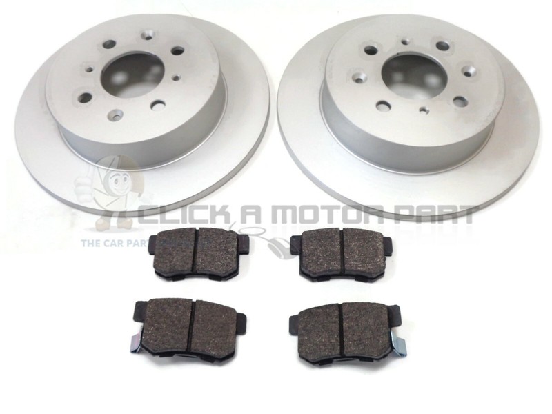 ROVER MG ZR 160 ZS 180 REAR 2 x 260MM BRAKE DISCS AND MINTEX PADS NEW SET